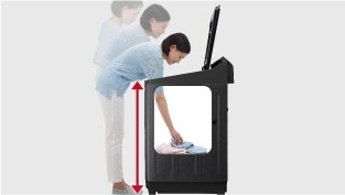 Máy giặt cửa trên Panasonic inverter 10.5kg NA-FD10XR1LV